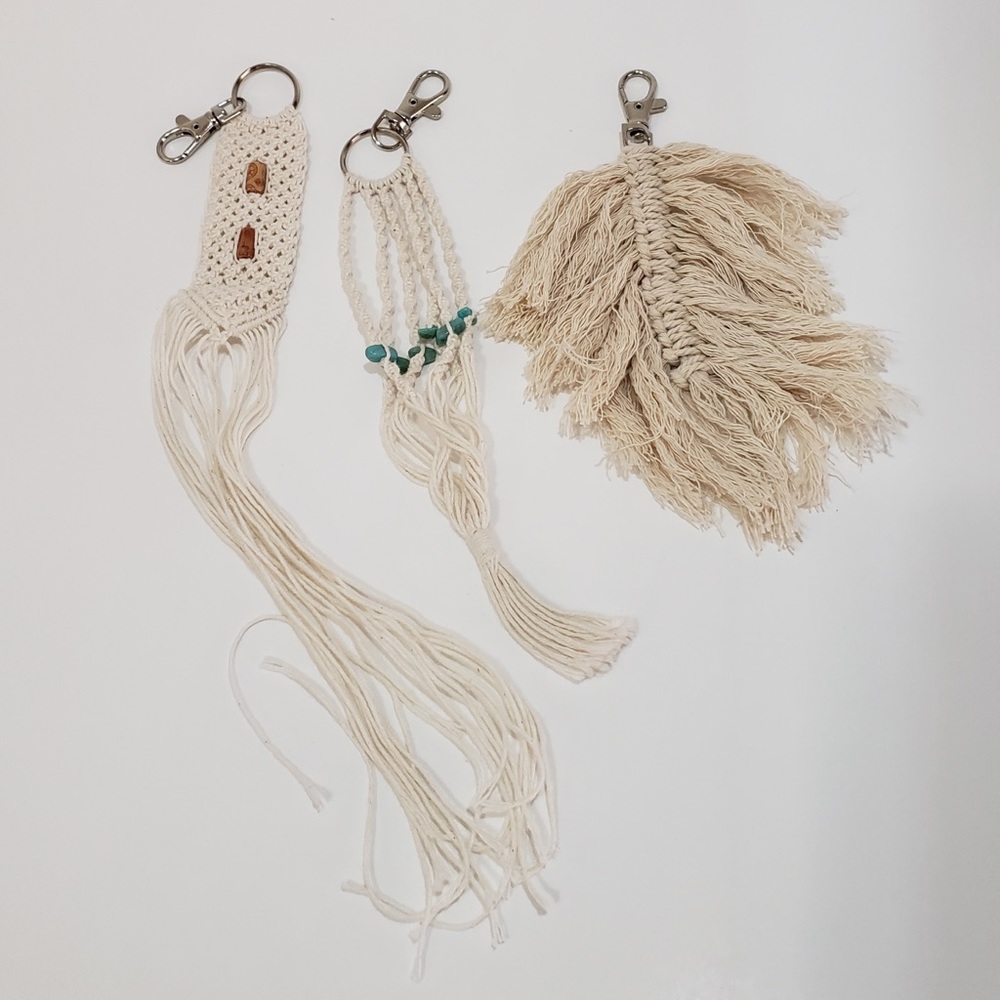 Macrame Keychains